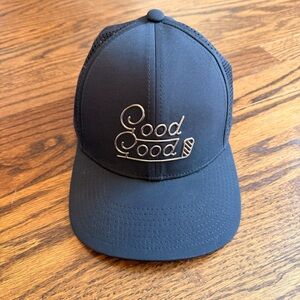 Good Good Golf Black Snap Back Hat